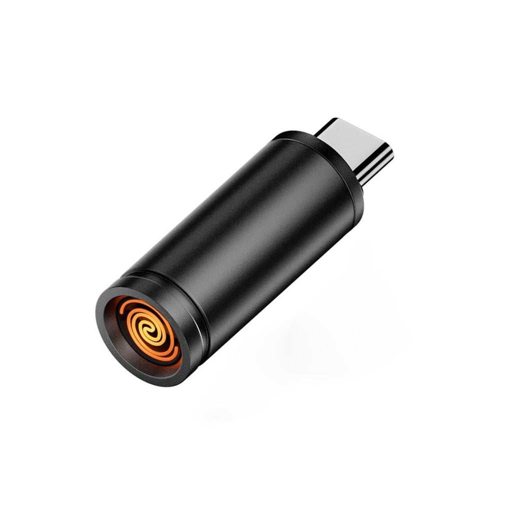USB C Lighter, Windproof, Flameless, Men's Father Gift, (Mini Version, Stainless Steel) (Pack Of 2)