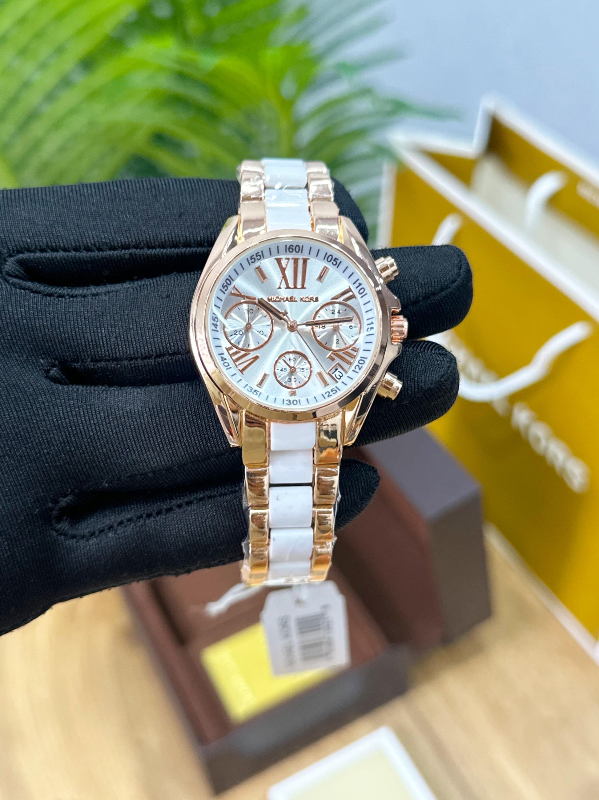 Michael Kors Cute Rosegold & Ladies watch