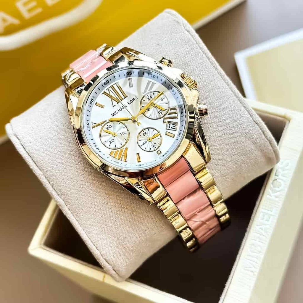 Michael Kors Cute Rosegold & Ladies watch