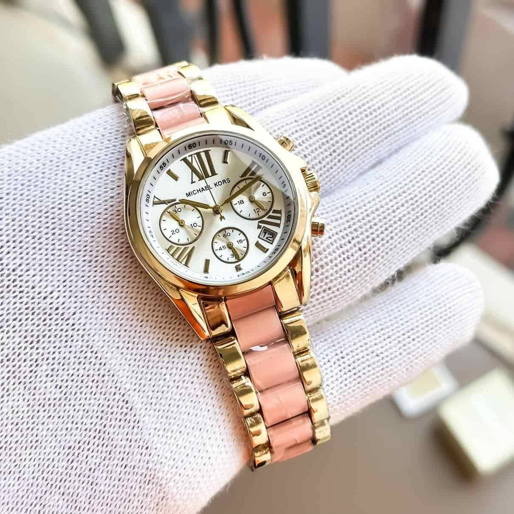 Michael Kors Cute Rosegold & Ladies watch