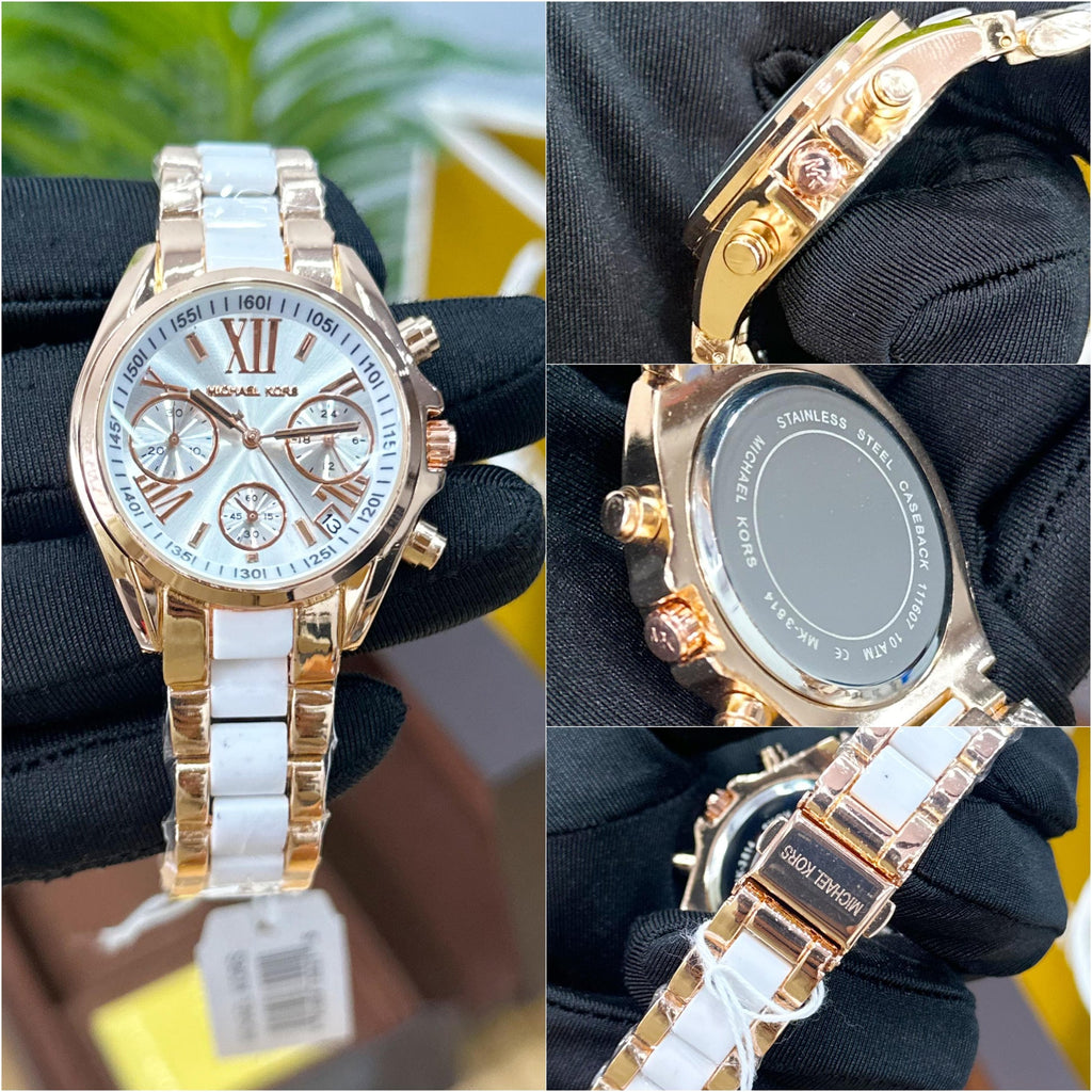 Michael Kors Cute Rosegold & Ladies watch