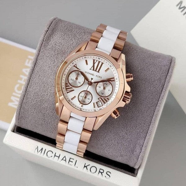 Michael Kors Cute Rosegold & Ladies watch