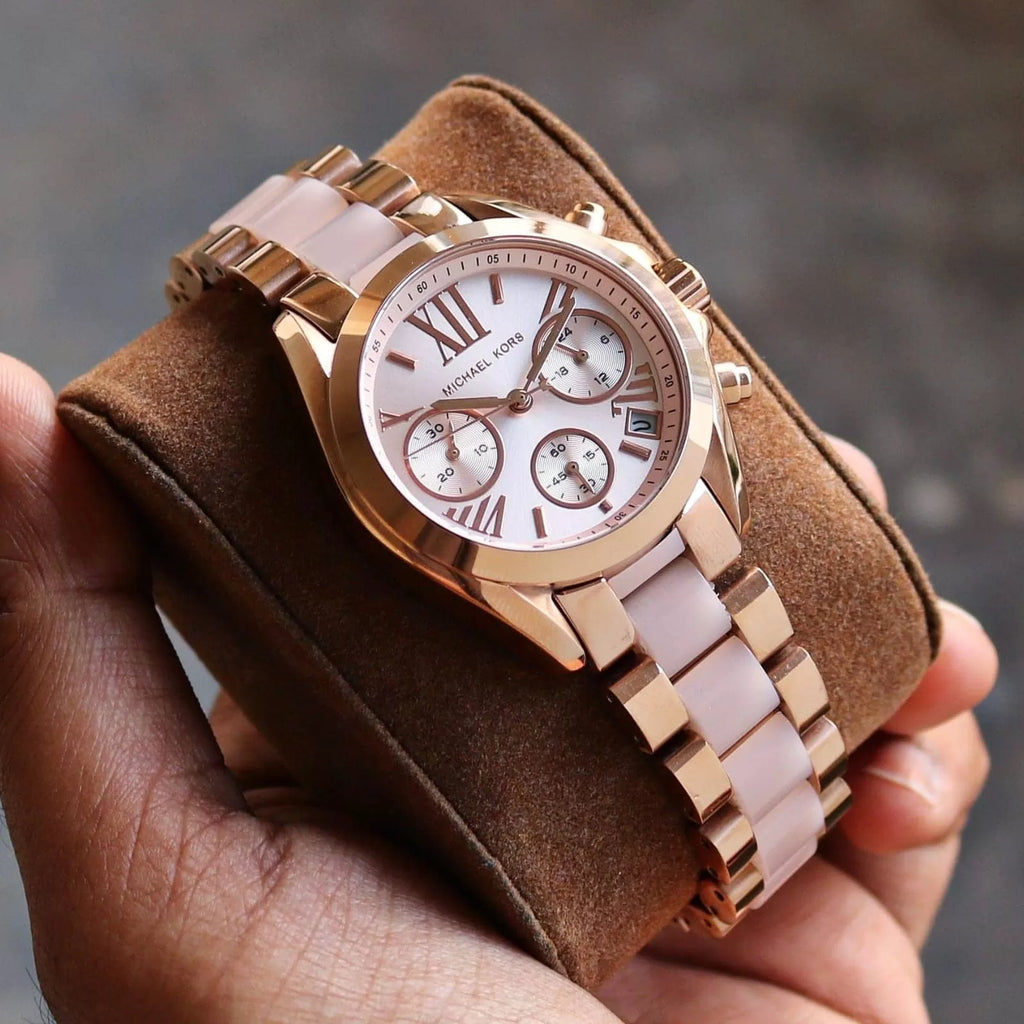 Michael Kors Cute Rosegold & Ladies watch