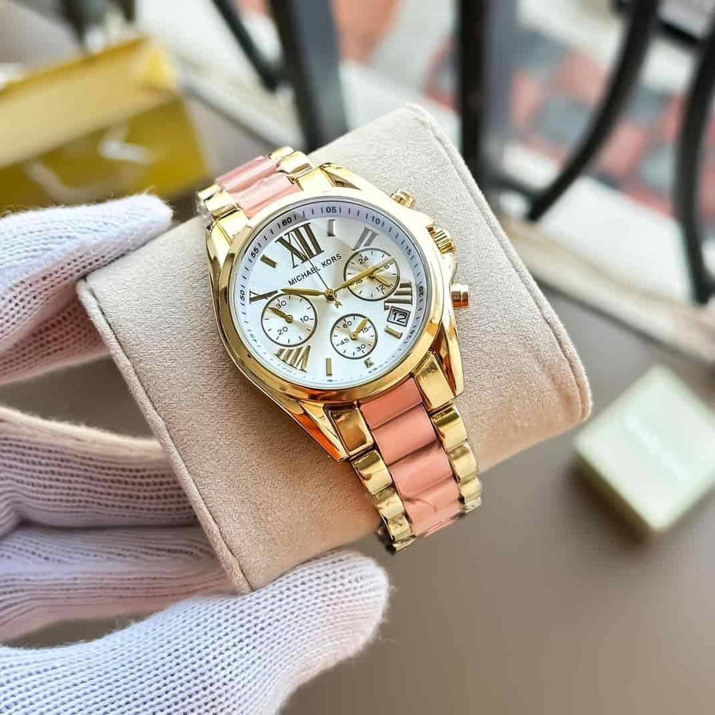 Michael Kors Cute Rosegold & Ladies watch