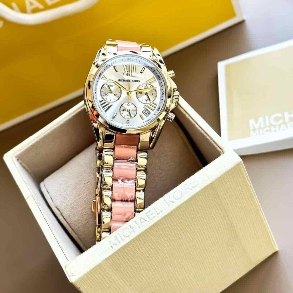 Michael Kors Cute Rosegold & Ladies watch