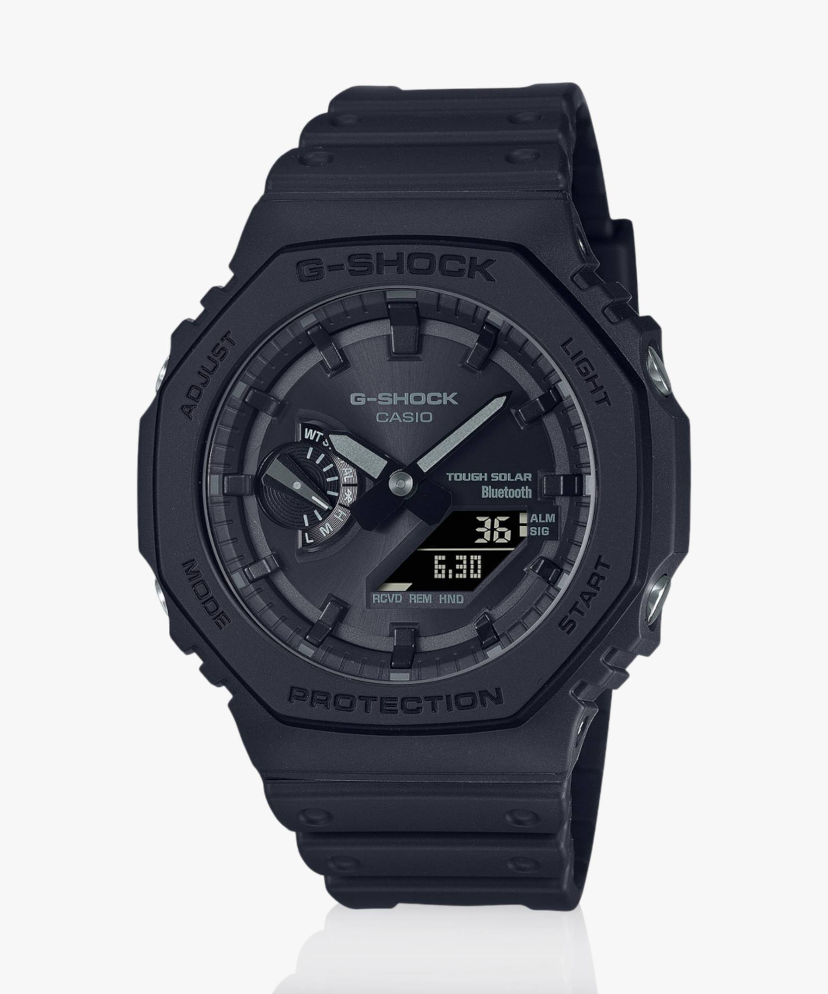 G-Shock Black Dial Resin Strap Analog-Digital Watch