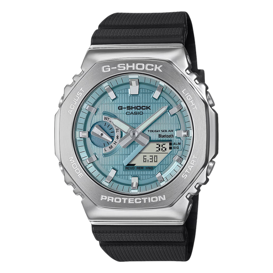 Casio G-Shock GM-2100-1ADR Turquoise Blue Analog+Digital watch