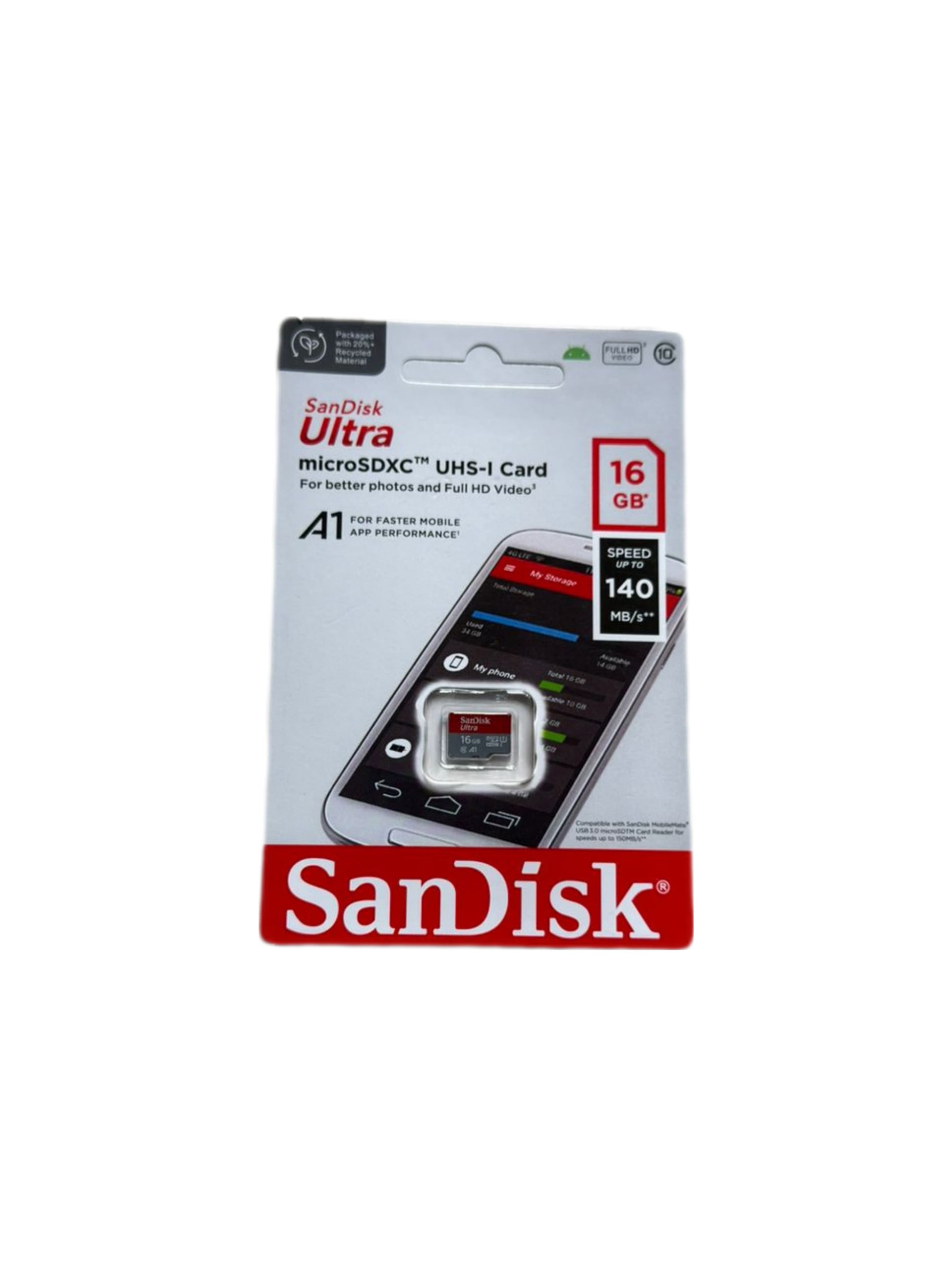 Sandisk Ultra 16GB MicroSDXC