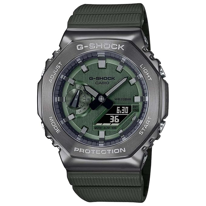 Casio G-Shock GM-2100-1ADR Green  Analog+Digital watch