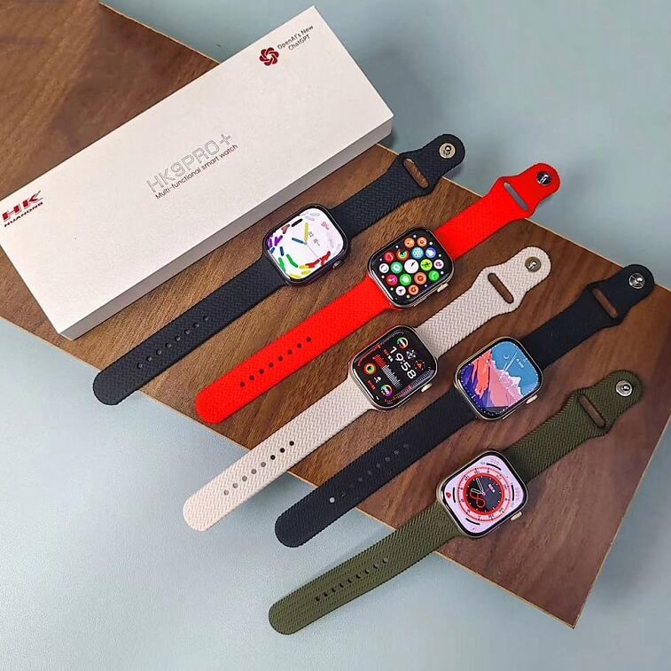 HK 9 PRO+ AMOLED display Smartwatch