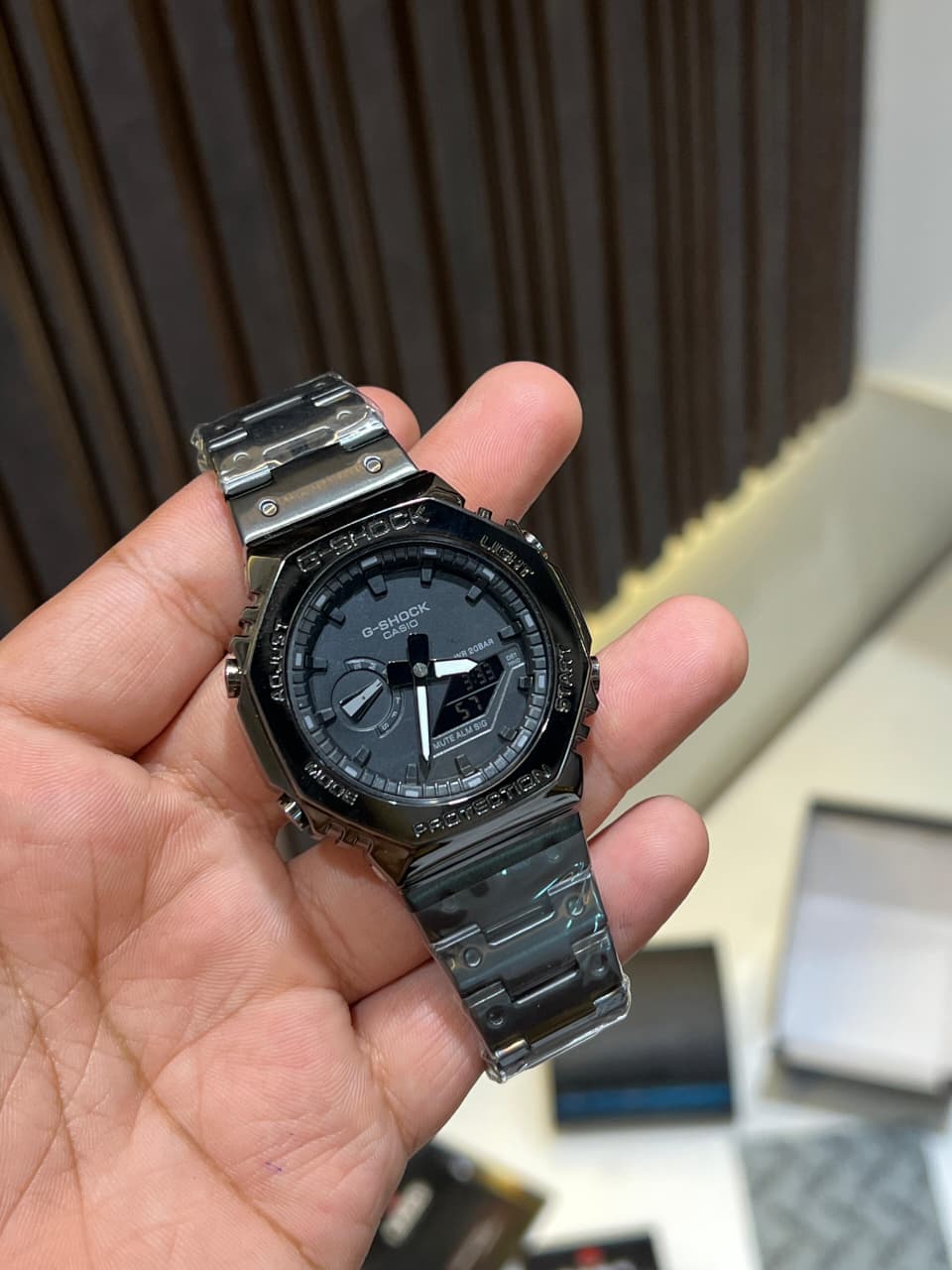 G-SHOCK Analog-Digital Watch METAL EDITION