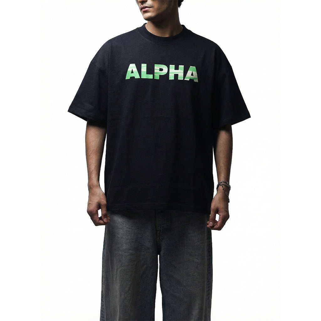 Neon Guardian Doberman Oversized T-Shirt