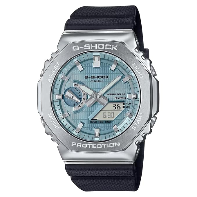 CASIO G-SHOCK GM-2100-1ADR TURQUOISE BLUE ANALOG-DIGITAL WATCH