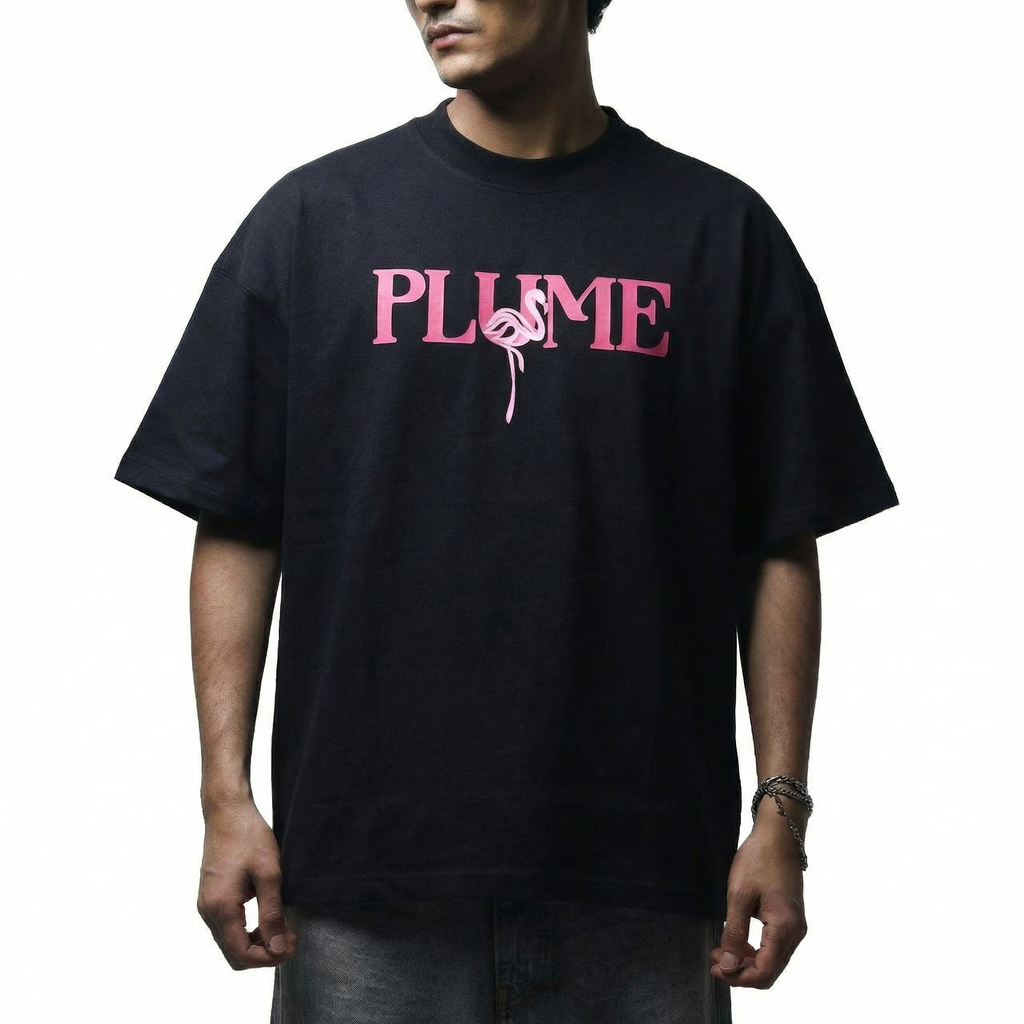 Dare To Be Bold Flamingo Oversized T-Shirt