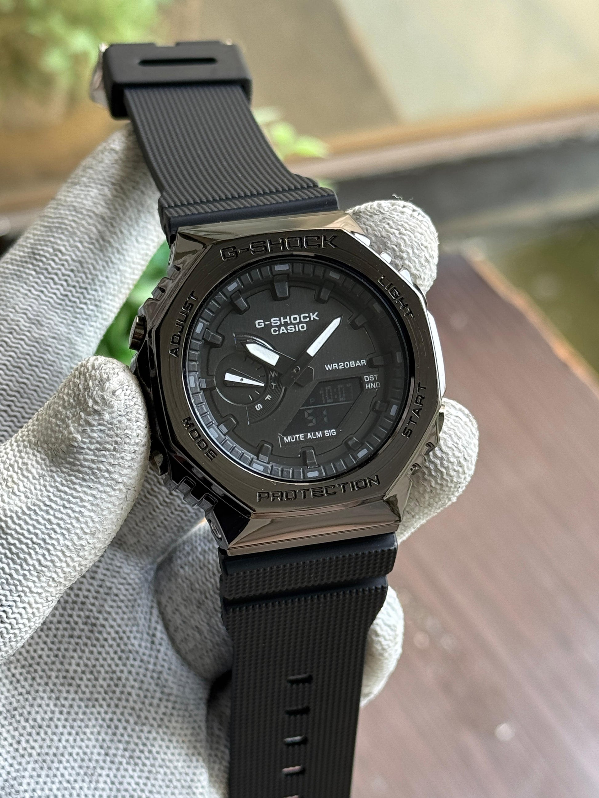 Casio G-Shock GM-2100-1ADR Black Analog+Digital watch