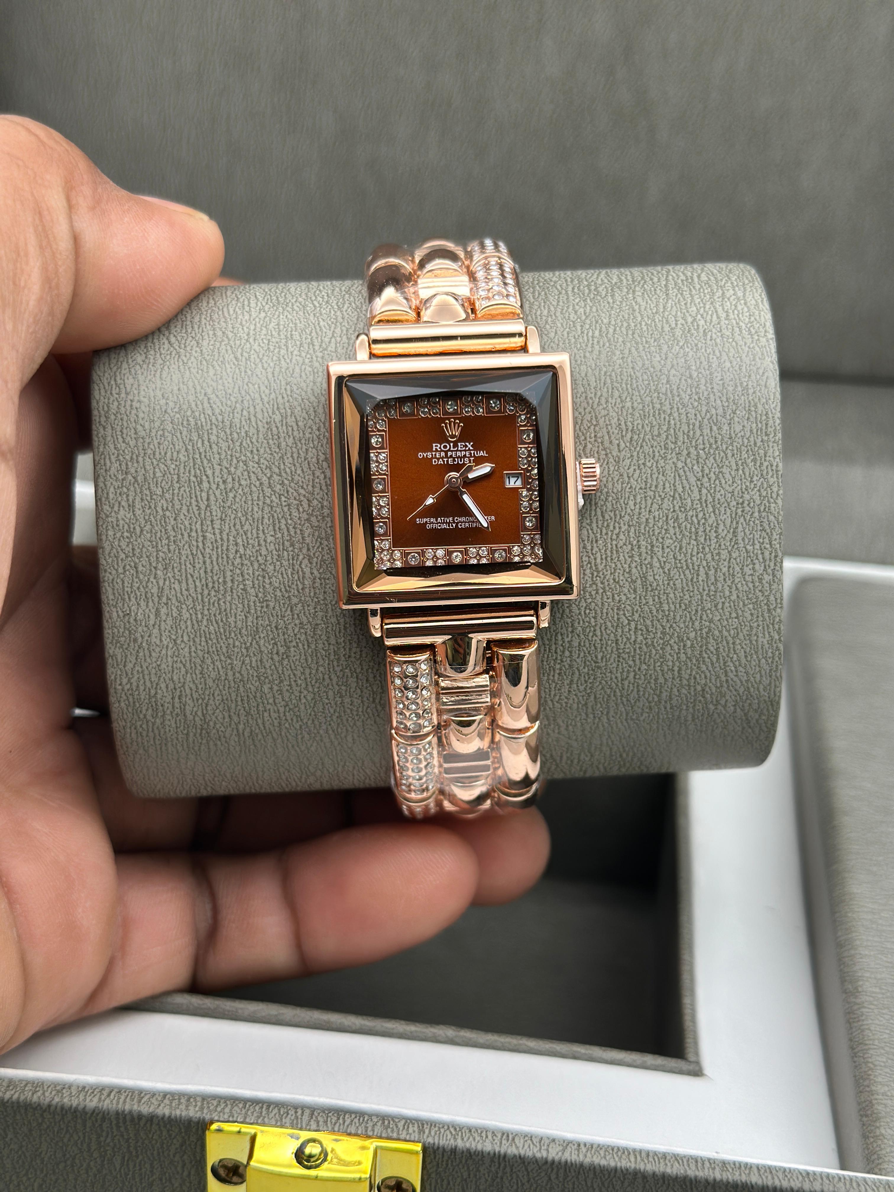 rolex watch Rose Gold