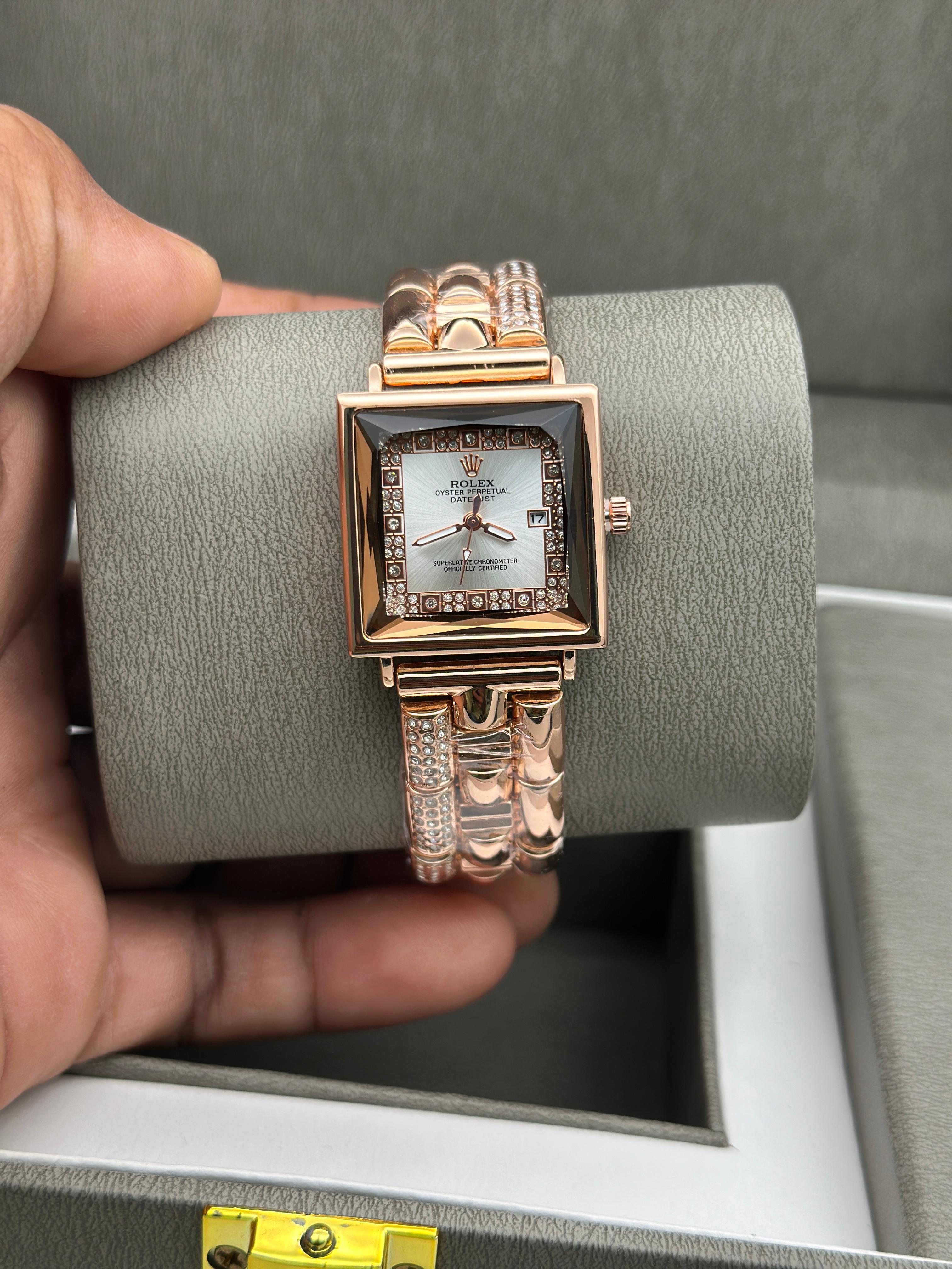 rolex watch Rose Gold