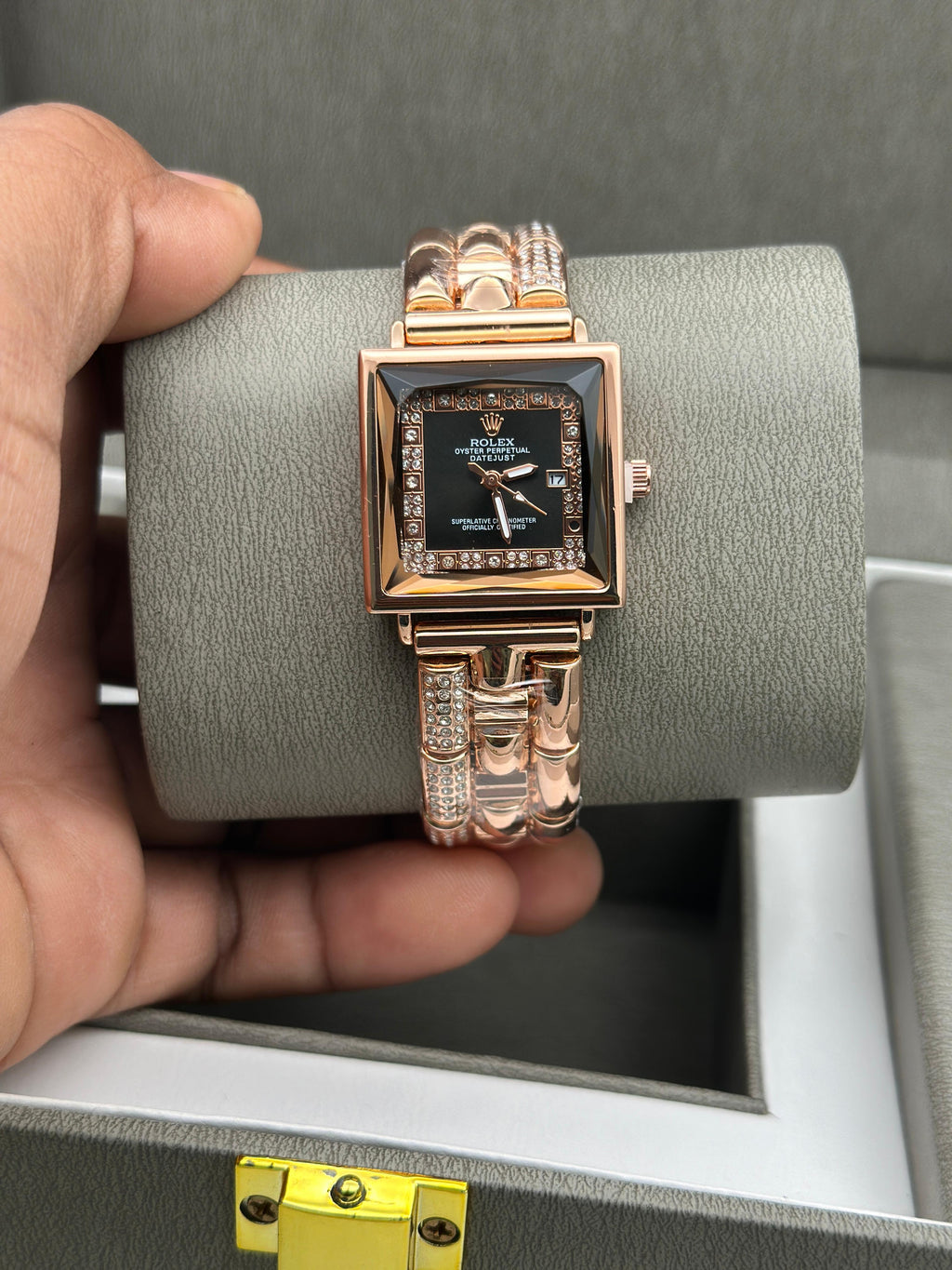 rolex watch Rose Gold