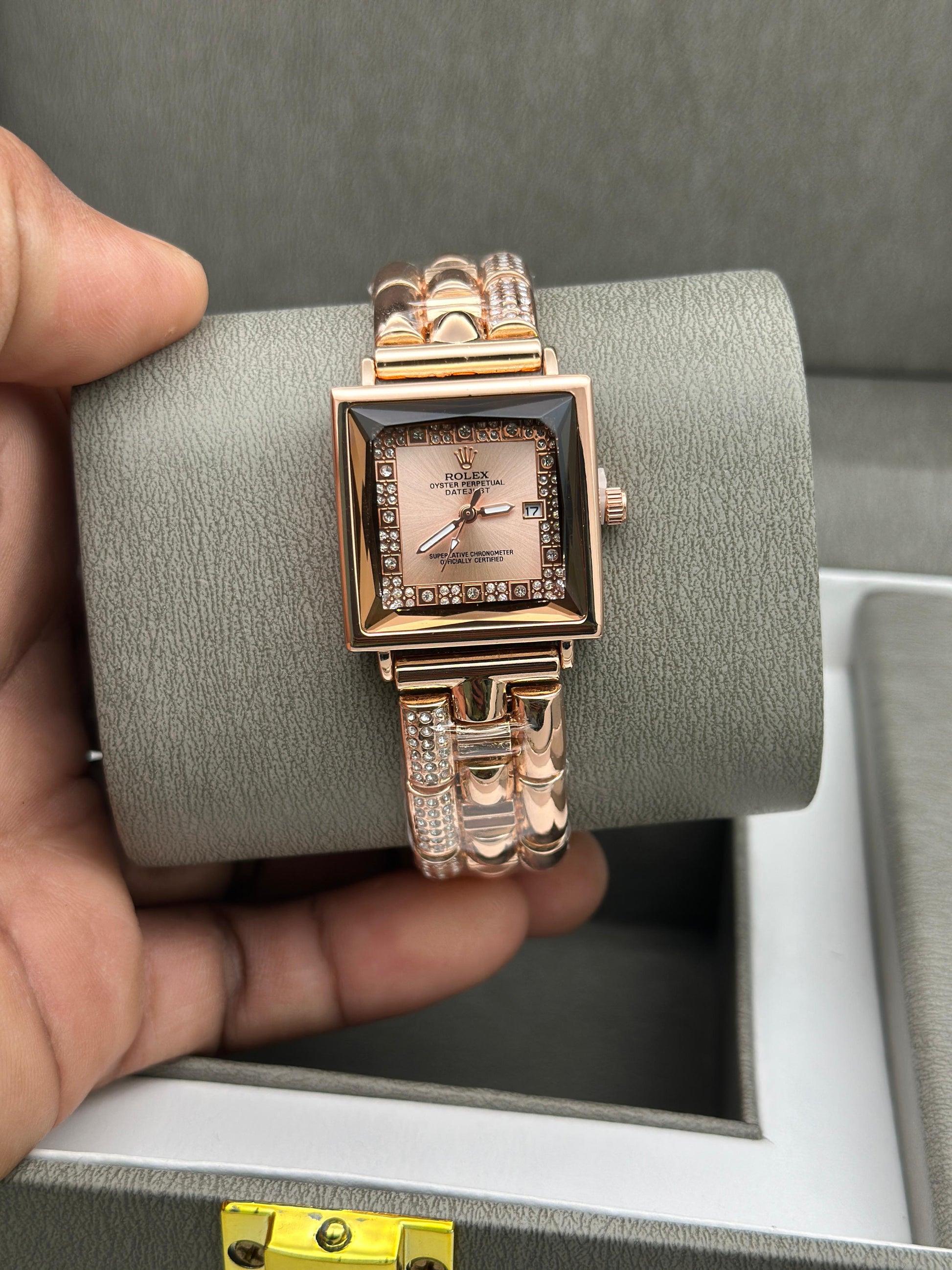 rolex watch Rose Gold