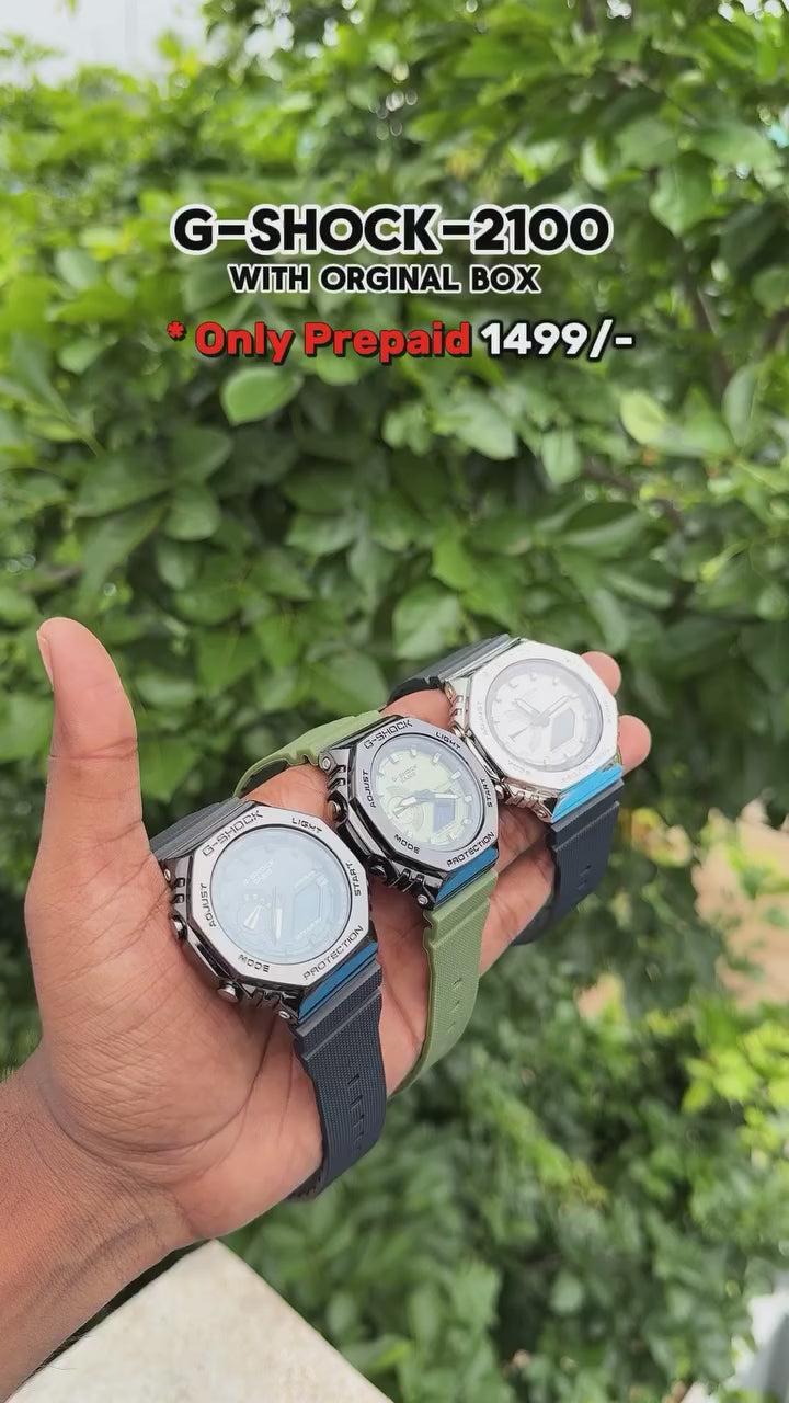 Casio G-Shock GM-2100-1ADR Green  Analog+Digital watch